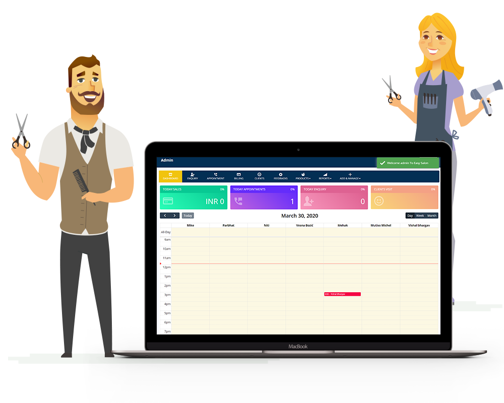 Salon Management Software